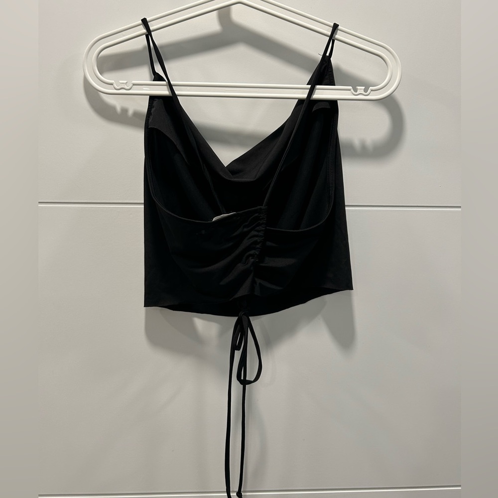 Black cowl neck tank - Picture 4 of 4